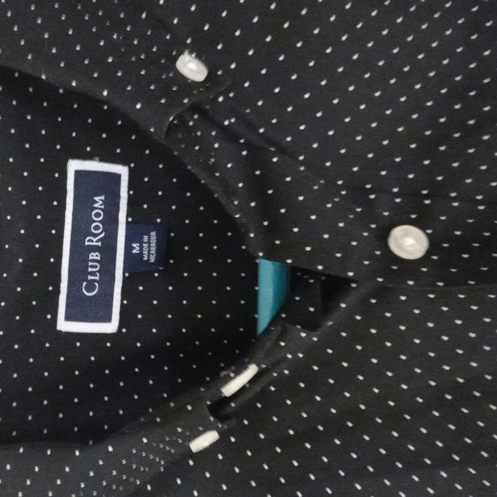 Club Room Men's Short Sleeve Shirt - Picture 2 of 3